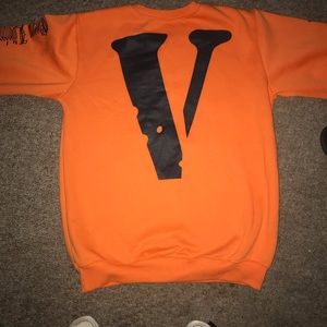 Vlone x off white sweatshirt